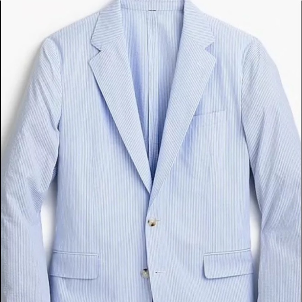 NEW JCREW Ludlow Slim-fit unstructured suit jacket
